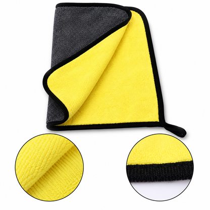 Premium Mikrofiber Araç Temizlik Bezi – 50×70 cm