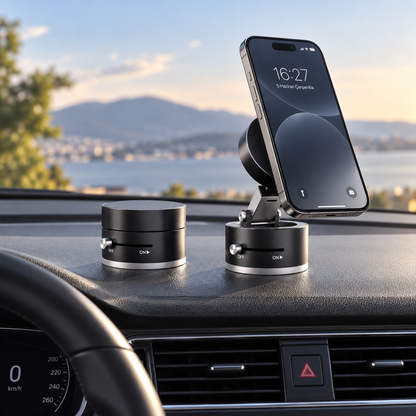 Katlanabilir Mıknatıslı Araç İçi Telefon Tutucu