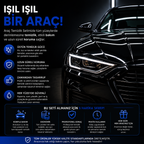 Araç Bakım Seti – Detaylı Temizlik ve Fırça Seti